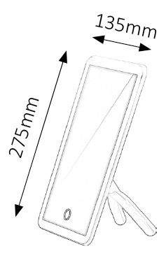 Dekoratívne svietidlo Misty 4538 (biela) (stmievateľné)