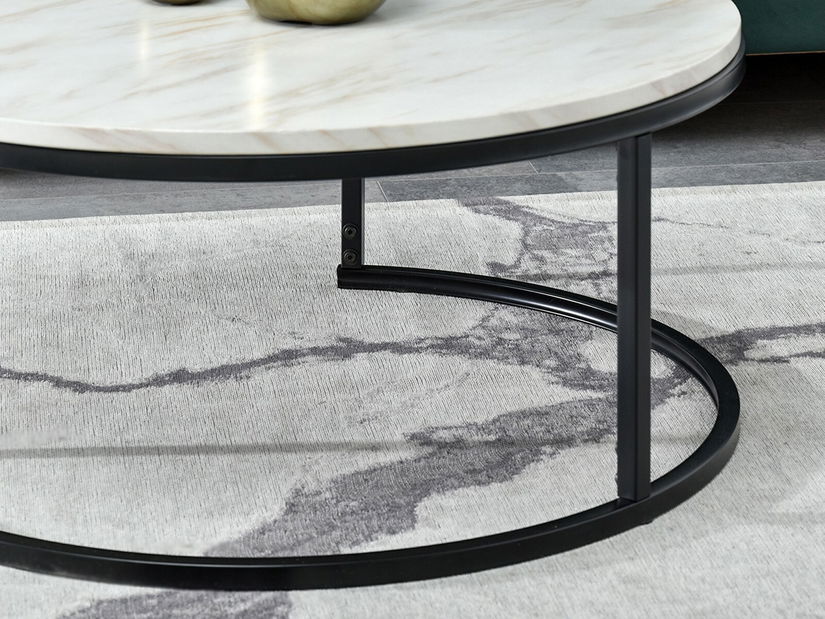 Stolić za kavu Kolja stolić Xl (bež + crna)