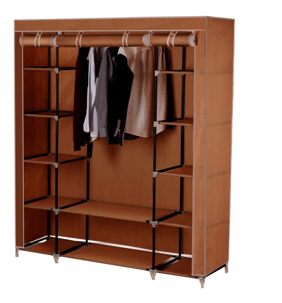 Organizator pentru dulap Menore (maro) *vânzare stoc