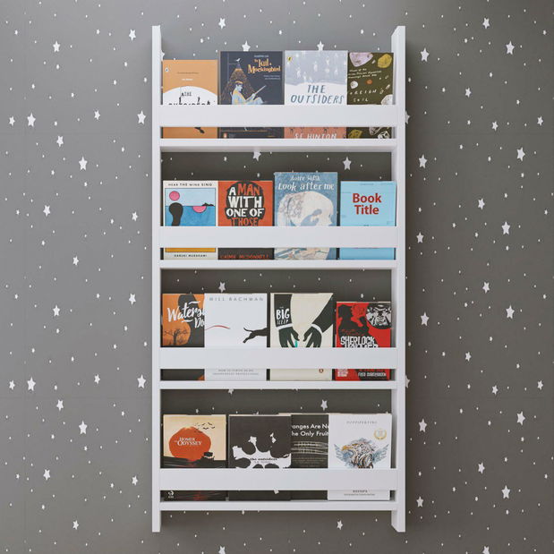 Dječja zidna polica Arterka 1 (bijela)