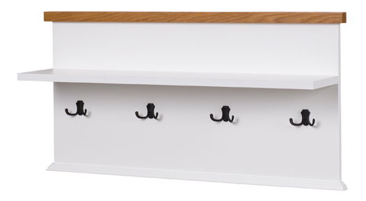 Akasztó panel Gaston (fehér + természetes)