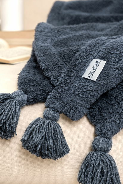 Pătură 160 x 200 cm Paff (antracit)