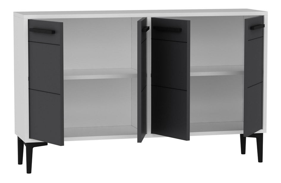 Komoda Daduko (bijela + antracit)