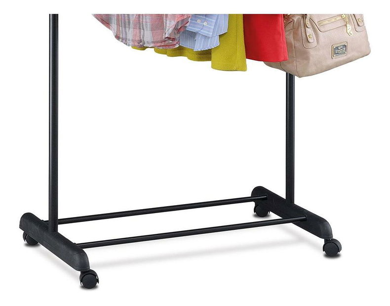 Cuier cu roți Adjetivo (negru)