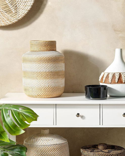 Vază Roslyndes (alb) 