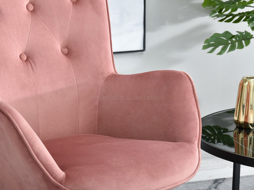 Fotelja Truni (crna)