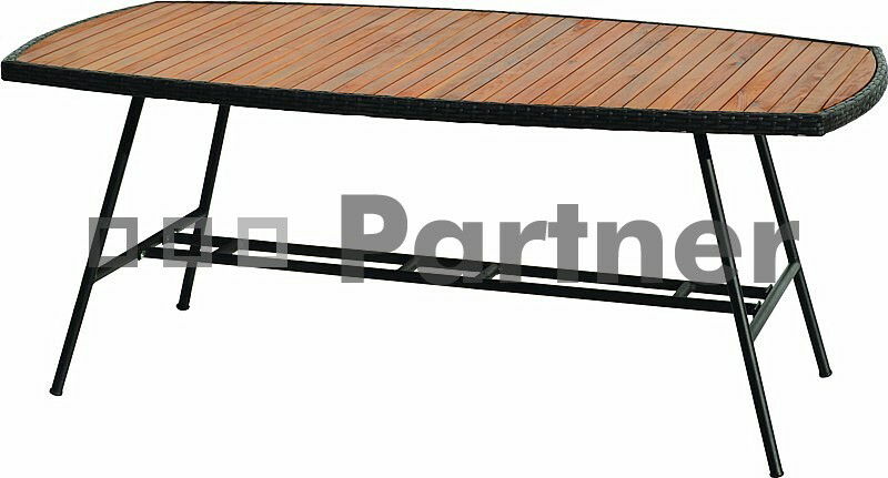 Záhradný nábytok Rhodos 1+6 (umelý ratan)