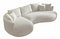 Rohová sedačka Vendy (biela) (L)