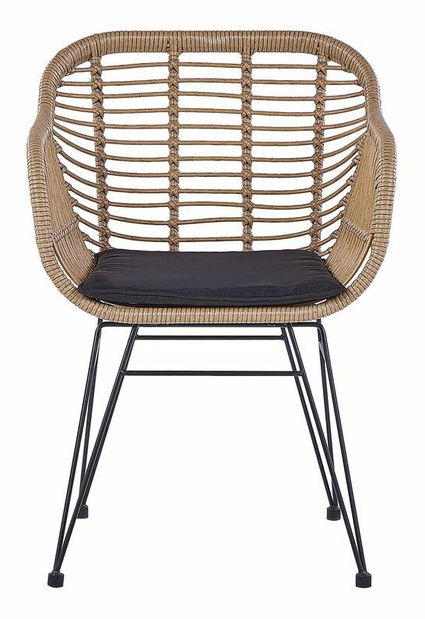 Záhradný set Tropico (prírodná) (s vankúšmi) (pre 2 osoby)