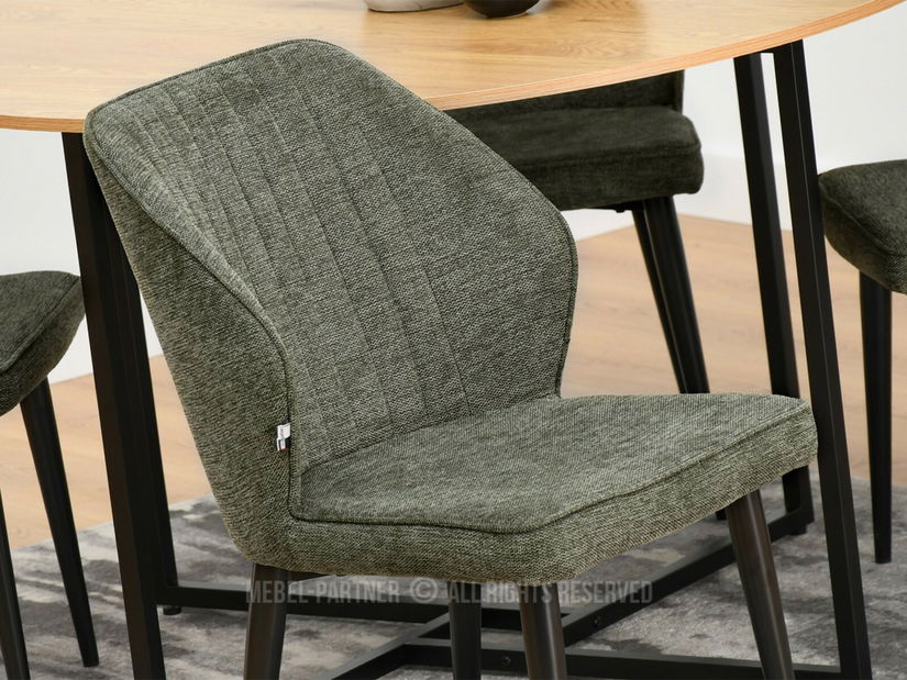 Stolička Greta K (zelená + čierna)