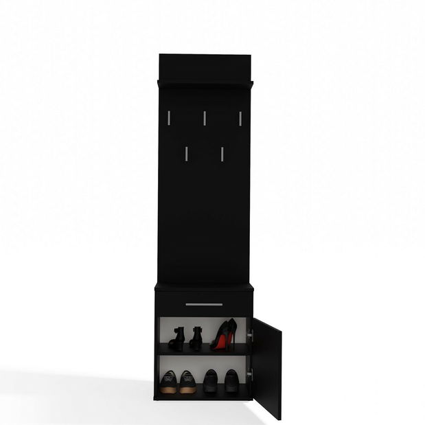 Set mobilier hol Dialogos 2 (negru)