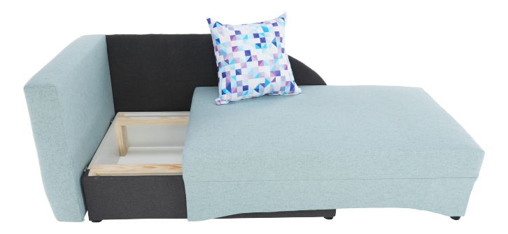 Canapea Belanna (Mentol + gri)