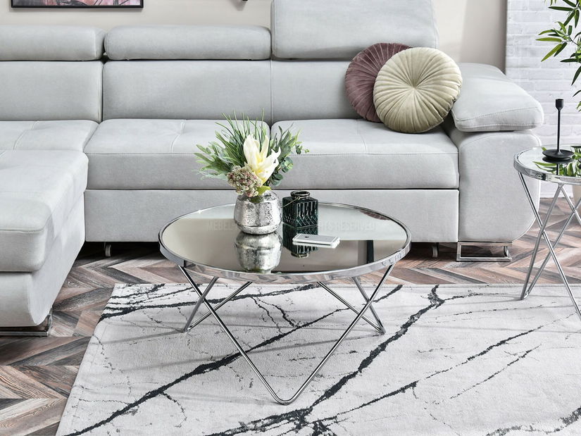 Măsuță de cafea Armin Xl (crom)