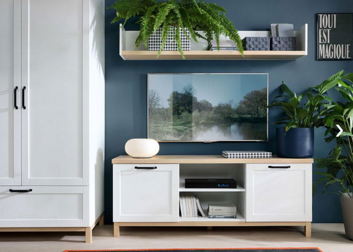 TV asztal / szekrény Haga RTV2D