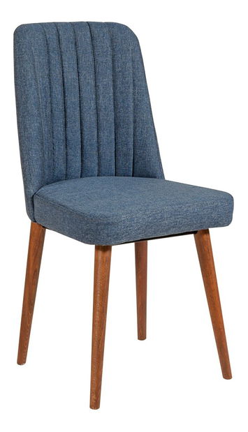 Blagovaonski set Vlasta 2 (orah + tamnoplava) (za 6 osoba)