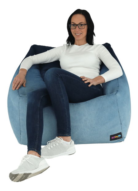 Sedací vak Karani (modrá)