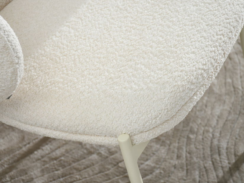 Jedálenská stolička Matices (krémová)