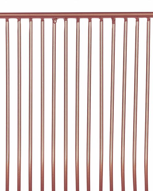 Set 2 ks barových stoličiek Fidelia (ružovozlatá)