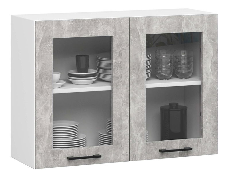 Set mobilier bucătărie 180 cm Ozara B (beton)