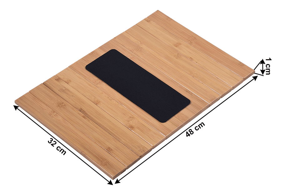 Ülőpárna a kanapéhoz Oneida (bambusz + fekete)