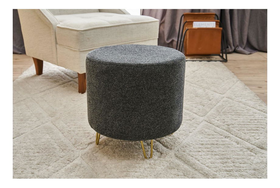 Tabure Asmoretta (antracit + bakar)