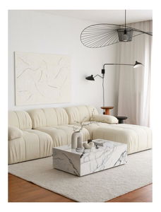 Rohová sedačka Solorazzo (biela)