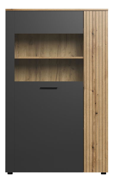 Vitrin Esferas 2 (grafit + evoke tölgy) 