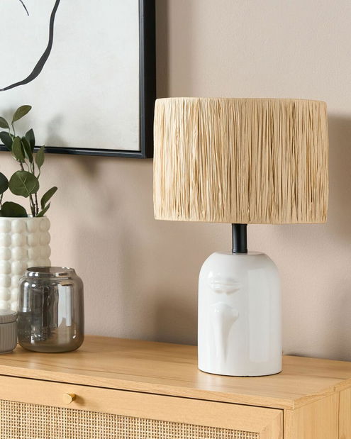 Asztali lámpa Jubza (fehér)