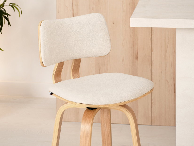 Scaun Heindrich (crem + stejar)
