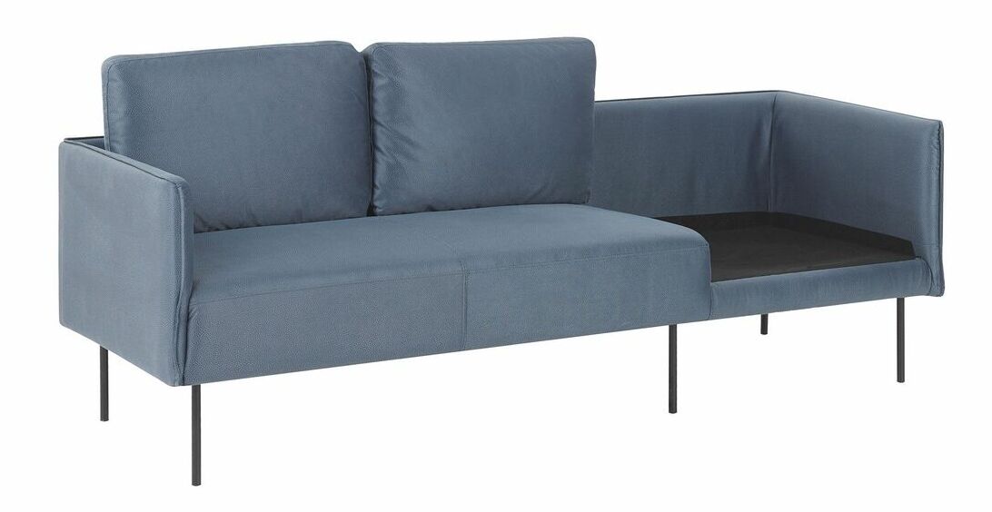 Rohová sedačka VETRAN (modrá) (L)