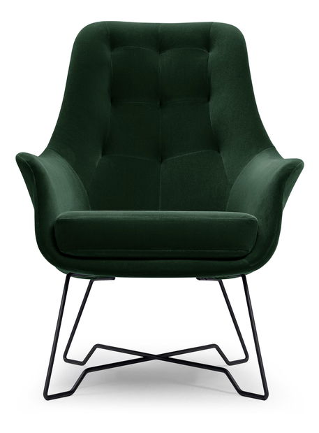 Fotoliu Eliah (verde junglă)