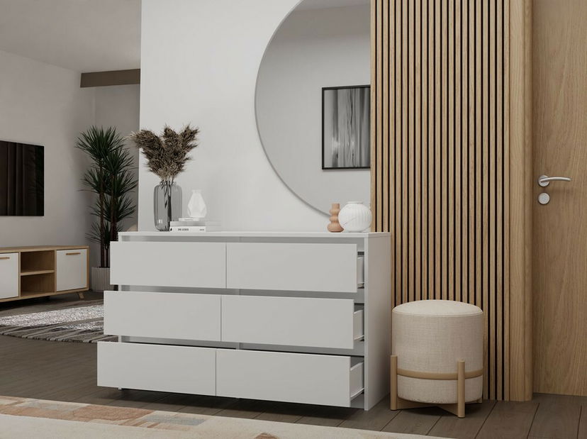 Comodă Kentero 3 (alb)
