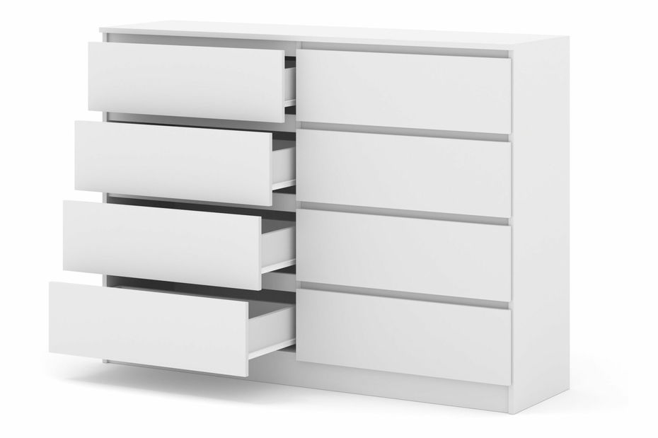 Comodă Maya S8 (alb)