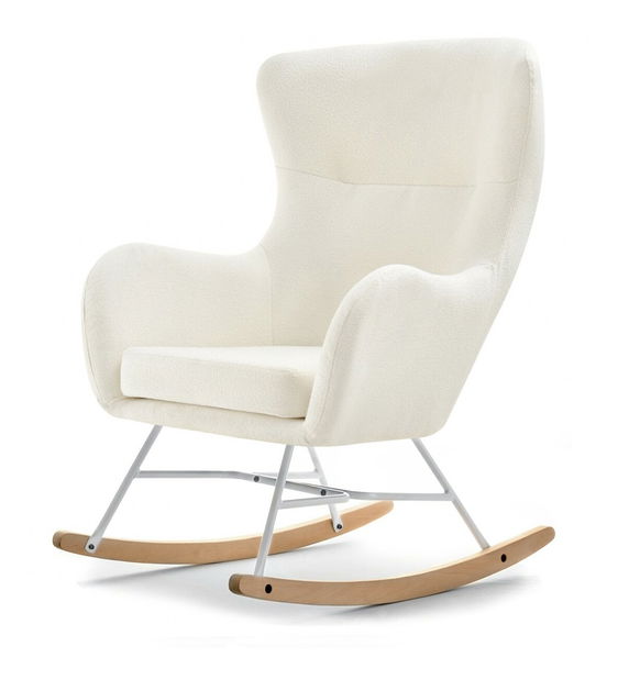 Fotel Nesia (fehér + fekete)