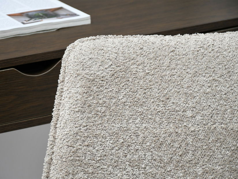 Fotoliu de birou Omarkote (bej + negru)