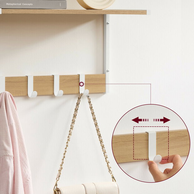 Set 2 ks vešiakových panelov Euforia (béžová)