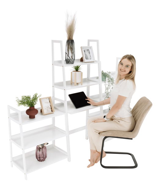 Regál Revlon 4 (fehér)