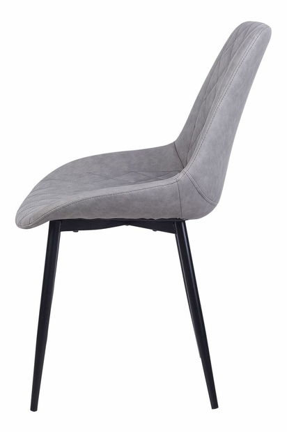 Set 2 buc. scaune pentru sufragerie Masar (gri deschis)