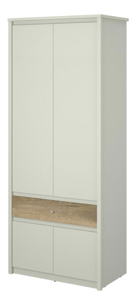 Ormar za garderobu Kodro 2 (kašmir + hrast evoke) 