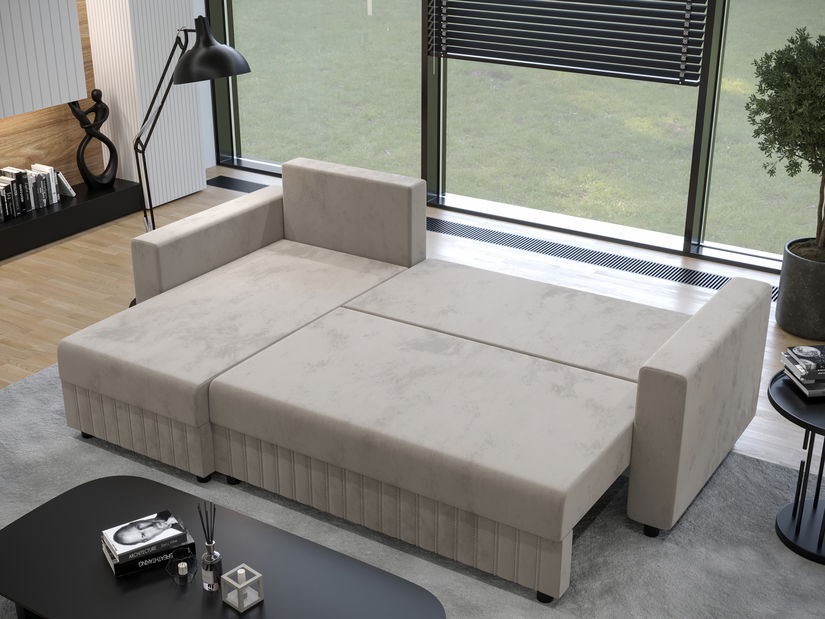 Kutna garnitura Peak L (bordo) (D)