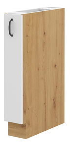 Dolná skrinka na koš Sheila 15 D CARGO BB (dub artisan + biela)