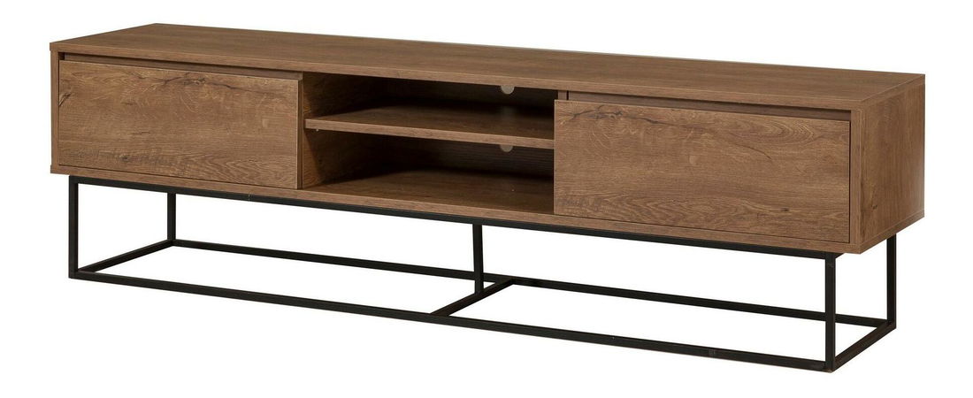 Set za dnevni boravak Laxi 11 (orah + crna)