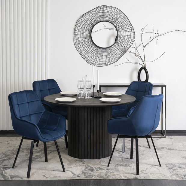 Scaun sufragerie Lamento 1 (albastru marin) 