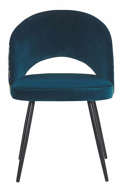 Set 2 buc. scaune de sufragerie VIVANI (albastru)