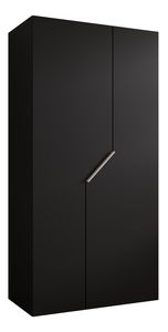 Šatníková skriňa Alaris 1 100 (čierna + kašmír)