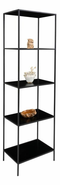 Regál Vistalia 4 (čierna)