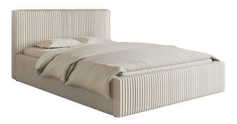 Pat matrimonial 180 cm Tulia 180 (crem + negru)