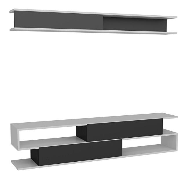 Mobilier living Simpsonic (Alb + Negru) 