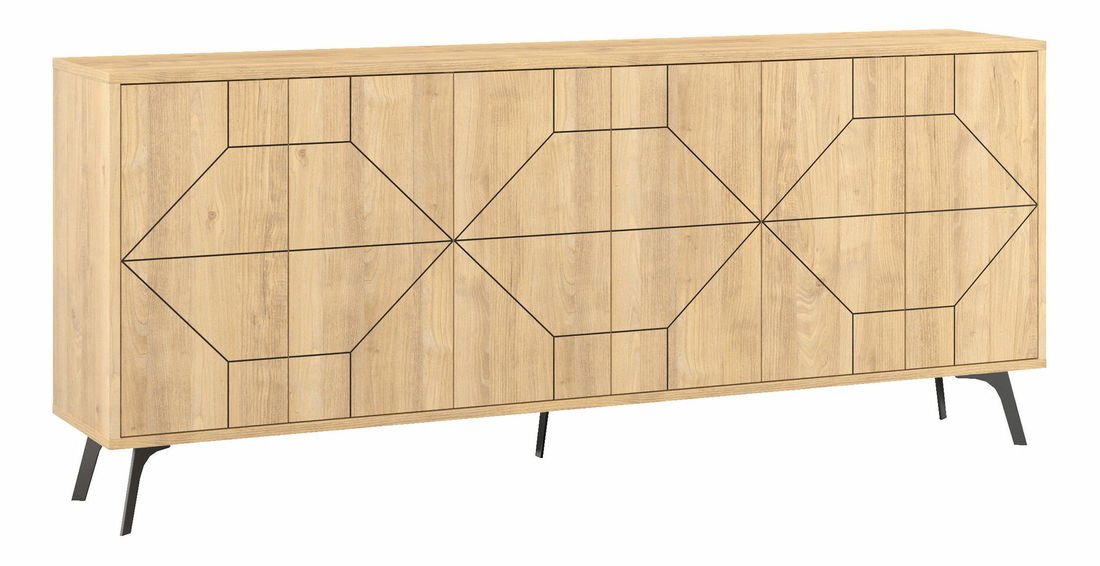 Szekrény Duben 2 (tölgy)