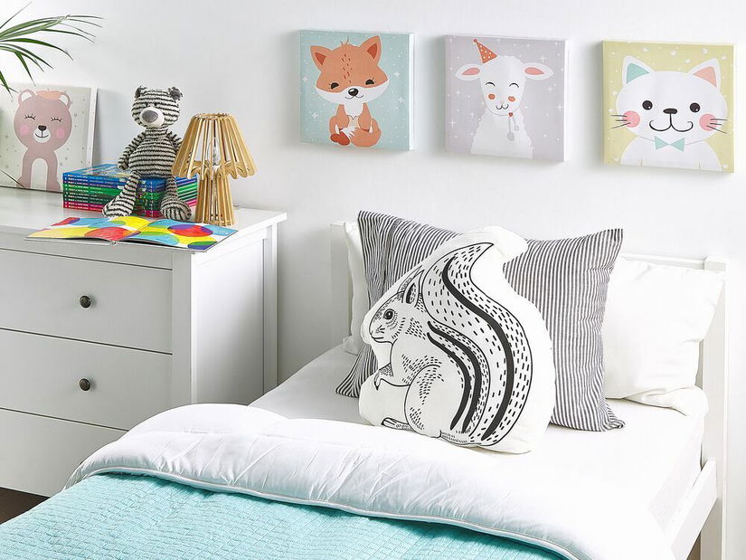 Set 2 buc. perne 42 x 48 cm KOLETT (negru + alb)